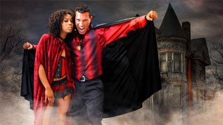 Misty Stone y Marco Banderas celebrando Halloween al estilo yanqui