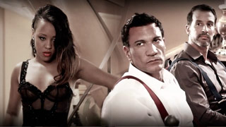 Noemilk, Tony DeSergio y Marco Banderas haciendo un trío juntos