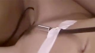 Cogida grabada con una cámara dentro de la vagina de una modelo