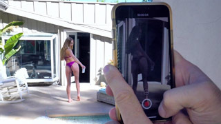 Hermanastra prepara una trampa a su hermanastro para coger con él