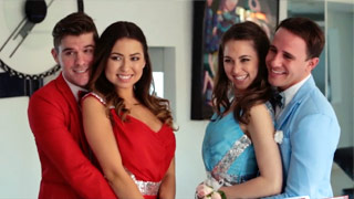 Papás pervertidos hacen intercambio de hijas. Riley Reid y Melissa Moore