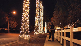 Enamoramiento y romanticismo de Katy Kiss en frío invierno