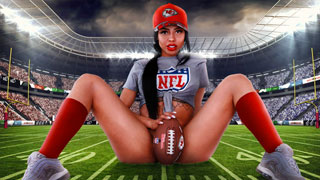 La mejor echada del Quarterback con la guapa colombiana Canela Skin