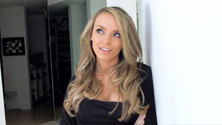 Masturbación en solitario de la guapísima MILF Pristine Edge