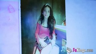 Convencemos a una chava cani sevillana de 18 años para echar pasión. La Lore