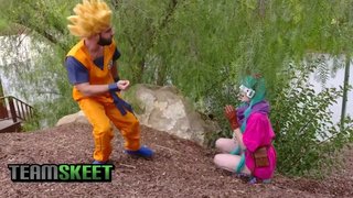 Supersaiyano se coge a Bulma. Parodia de Dragon Ball