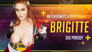 Parodia de Overwatch XXX - Reinhardt disfruta de las chichis brincando de Brigitte