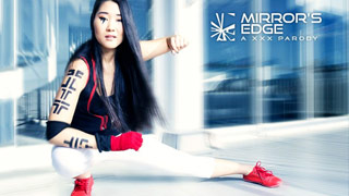 Mirror's Edge - Parodia XXX. Faith Connors tiene sexo a punta de pistola