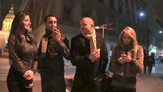 Dos parejas se van a coger después de cenar. Aletta Ocean y Alesksa Diamond