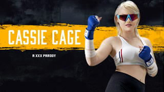 Mortal Kombat - Parodia XXX. Cassie Cage tiene unos movimientos matadores