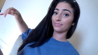 Morenita preciosa haciendo tratos con su padrastro. Jasmine Vega