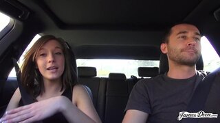 Audición de casting porno en Tinder para James Deen con Molly Manson