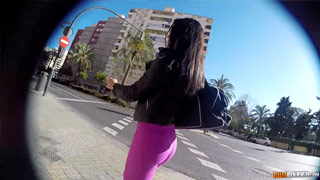 Cogidota POV en probadores públicos. Susy Gala