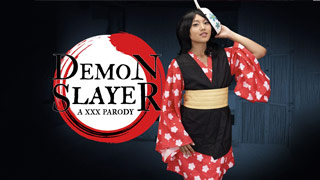 Demon Slayer - Parodia XXX. La chavita asiática gimiendo mientras coge