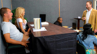 Un rapidín en la escuela. Kayla Kayden