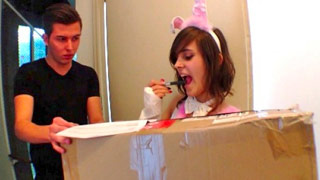 De regalo una conejita cariñosa. Ainara Reina