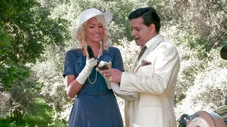 Bonny and Clide - Escena 2. Natasha Marley se echa un palo con su compa