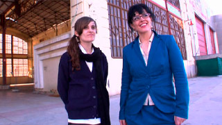 Me hago un trío con mi maestra. Ainara Reina y Montse Swinger