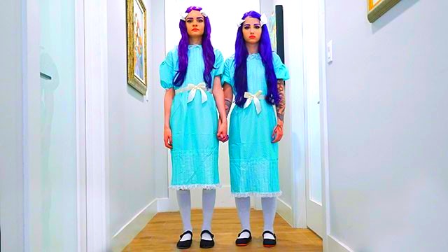 Los fantasmas de Jessae Rosae y Valerica Steele persiguen y se cogen un VERGÓN