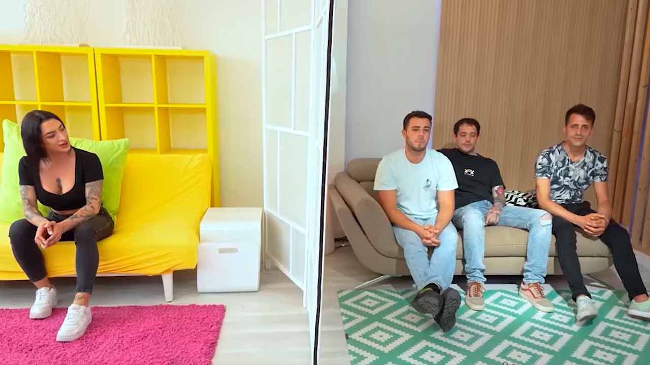 Central LECHERA Valenciana. ¡Nelia Estrada disfruta de una CITA a CIEGAS!