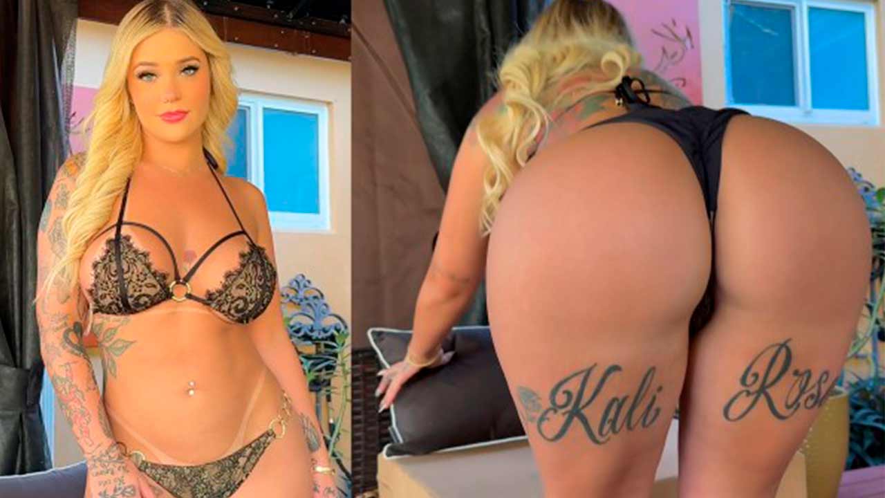 Es todo un espectáculo, Kali Roses exprime una verga hasta recibirla en su boca
