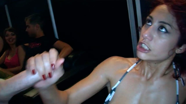 Extraño a Dana Santo haciendo shows porno en el Salón Erótico de Barcelona