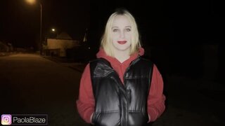 Vas caminando por una calle y le dices a una chava si quiere coger, PaolaBlaze