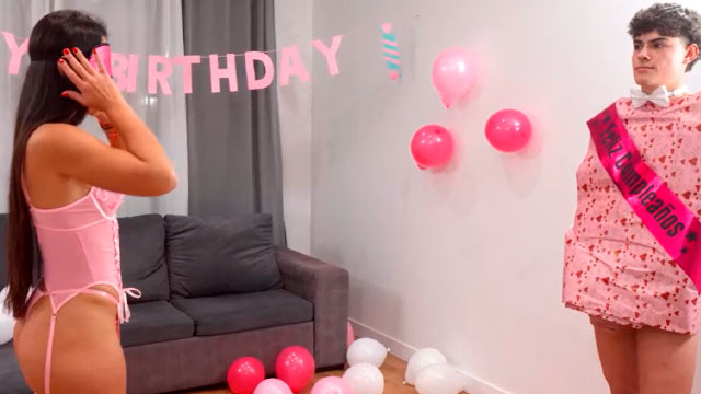 Vergota de Caballo con Lalo para Nuria Millan en su primer año en el porno